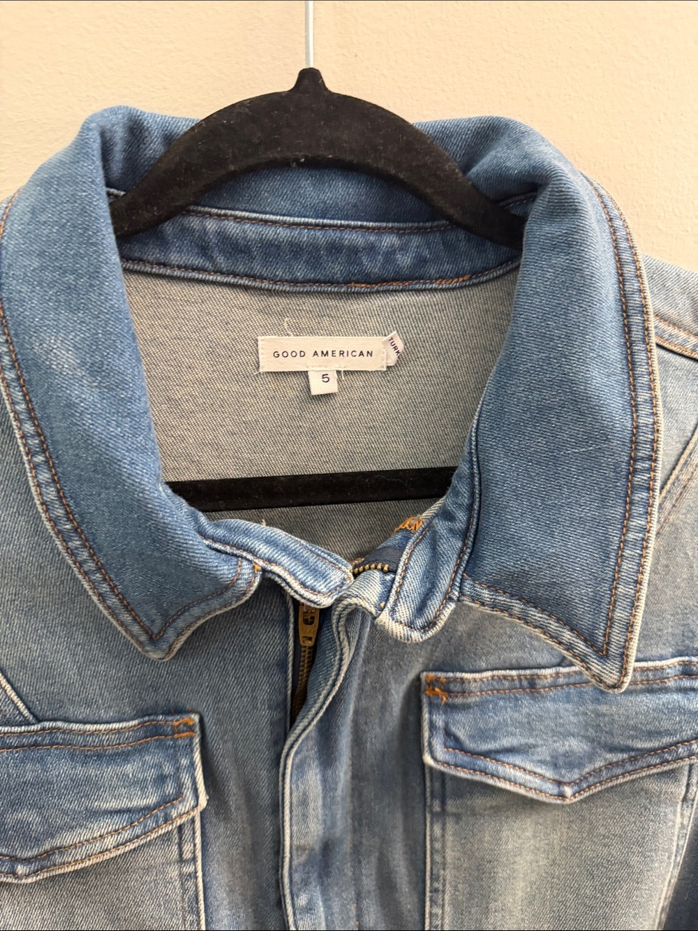 NWT Good American Denim Jumpsuit - Picture 2 of 15